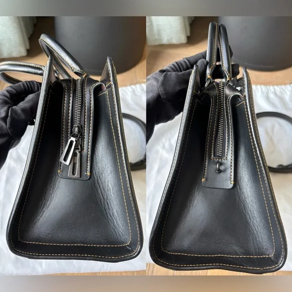 COACH Zoe Carryall Bag With Leather Sequins - Picture 6 of 16